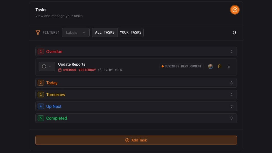 Basecamp OS Task Management