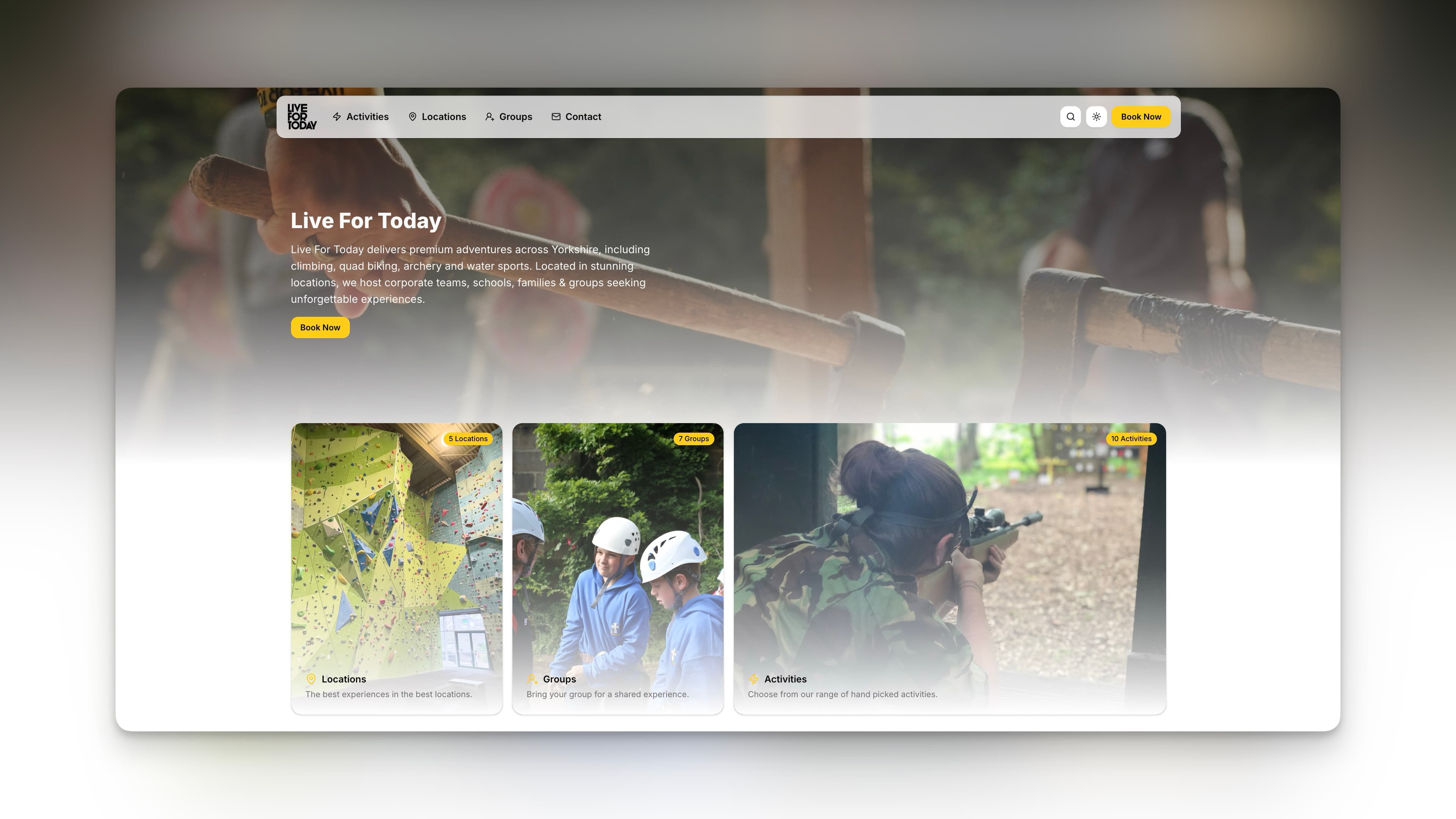 53° Booking System - Light