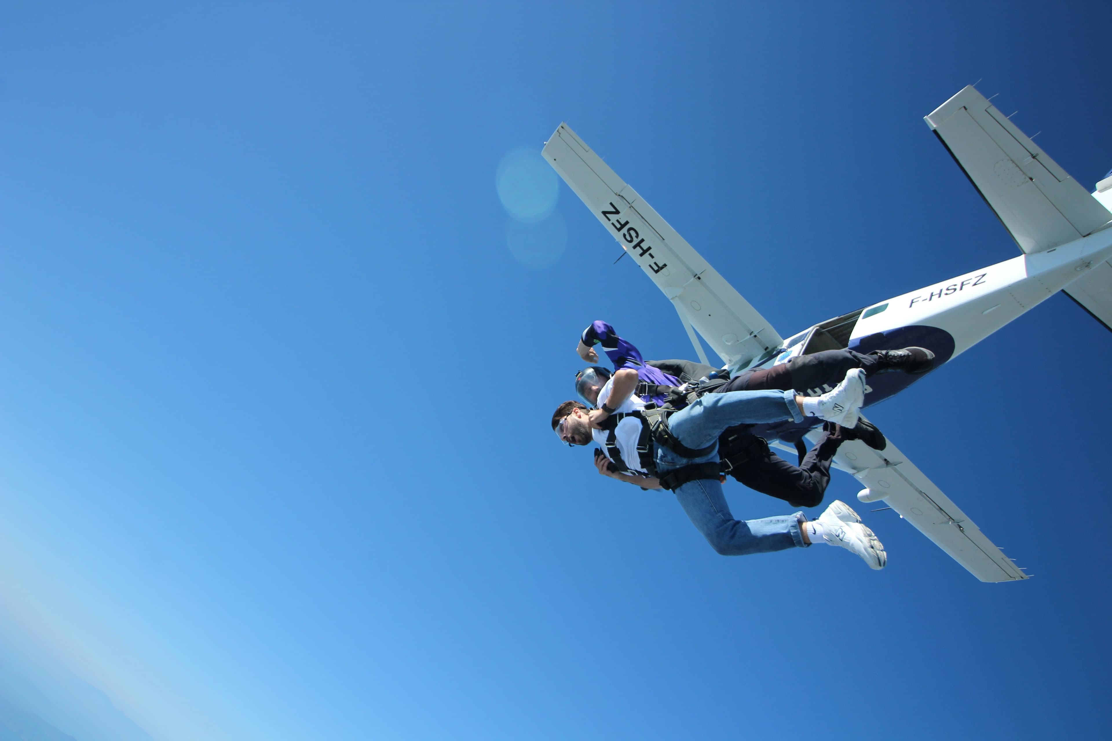 sky diving experience
